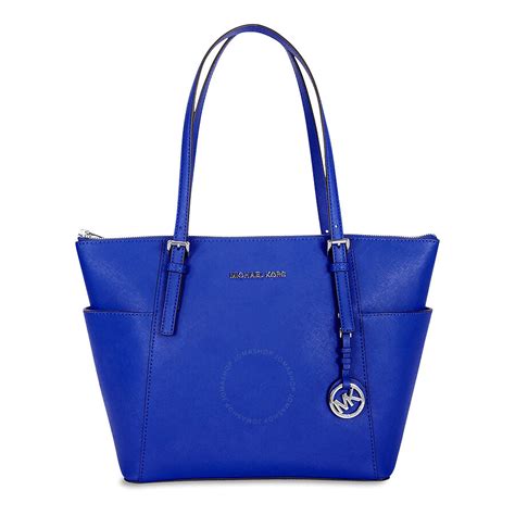 michael kors jet set item electric blue|michael kors jet set collection.